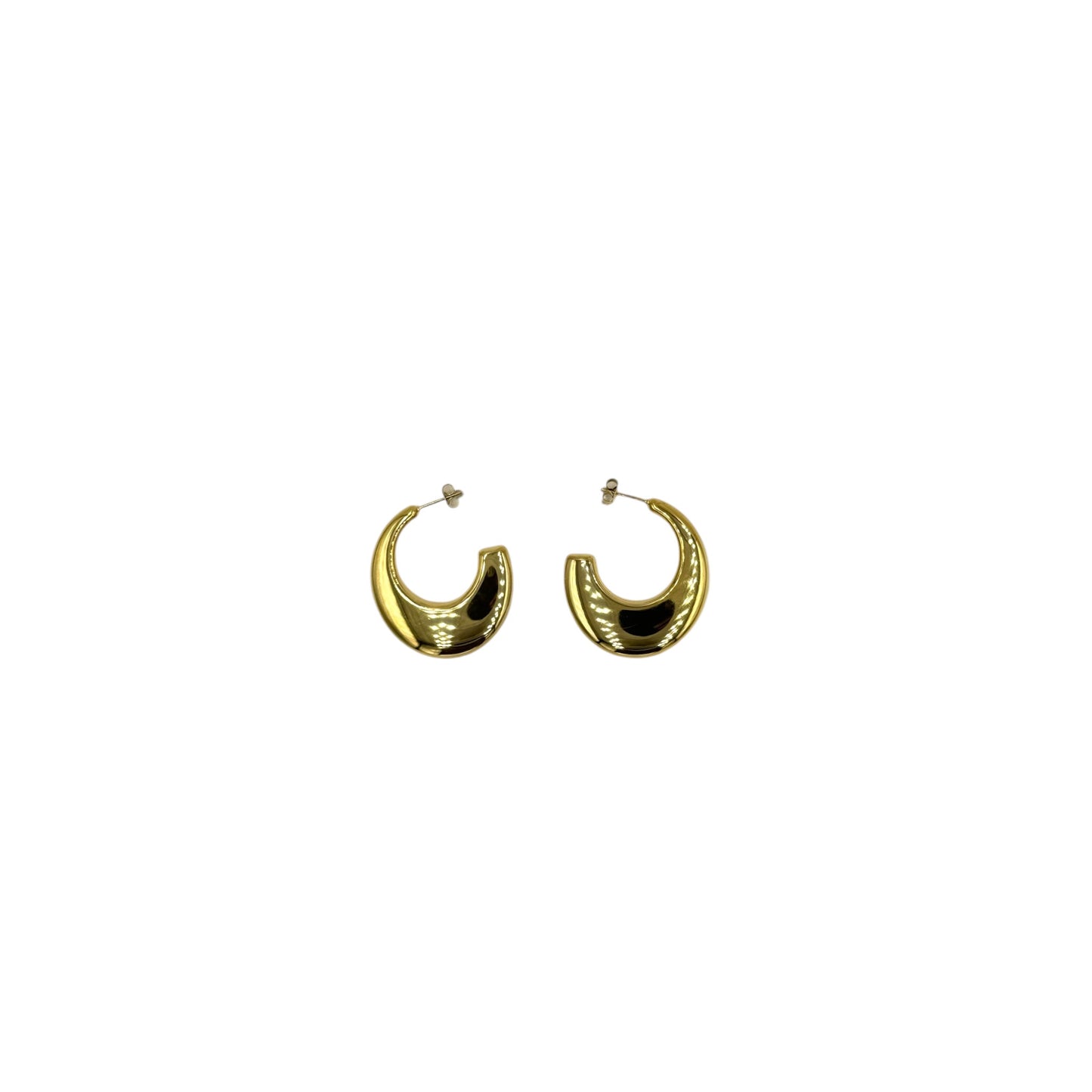 Boucle d'oreille en acier inoxydable
