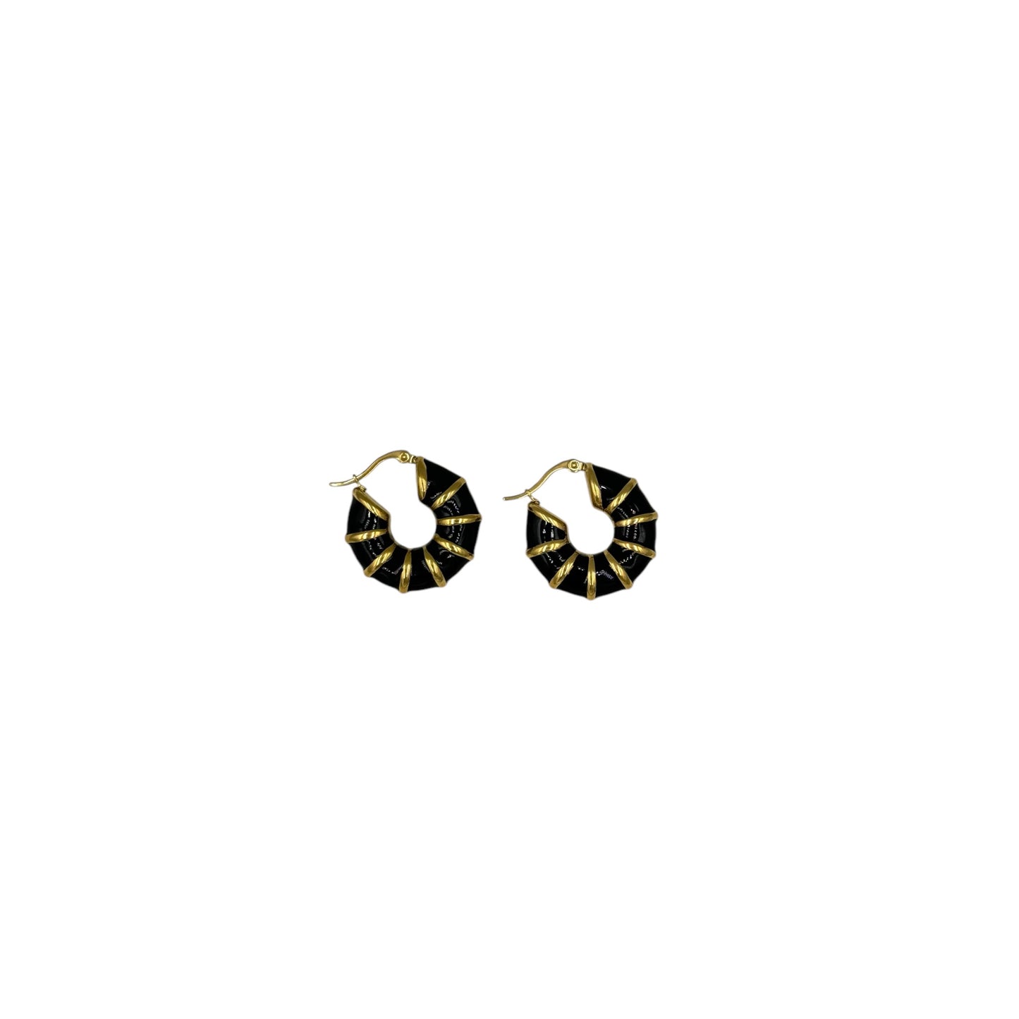 Boucle d'oreille en acier inoxydable