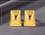 Boucles d’oreilles géométriques en acier inoxydable