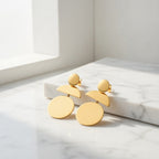 Boucles d’oreilles pendantes en acier inoxydable