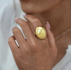 Bague ronde en acier inoxydable
