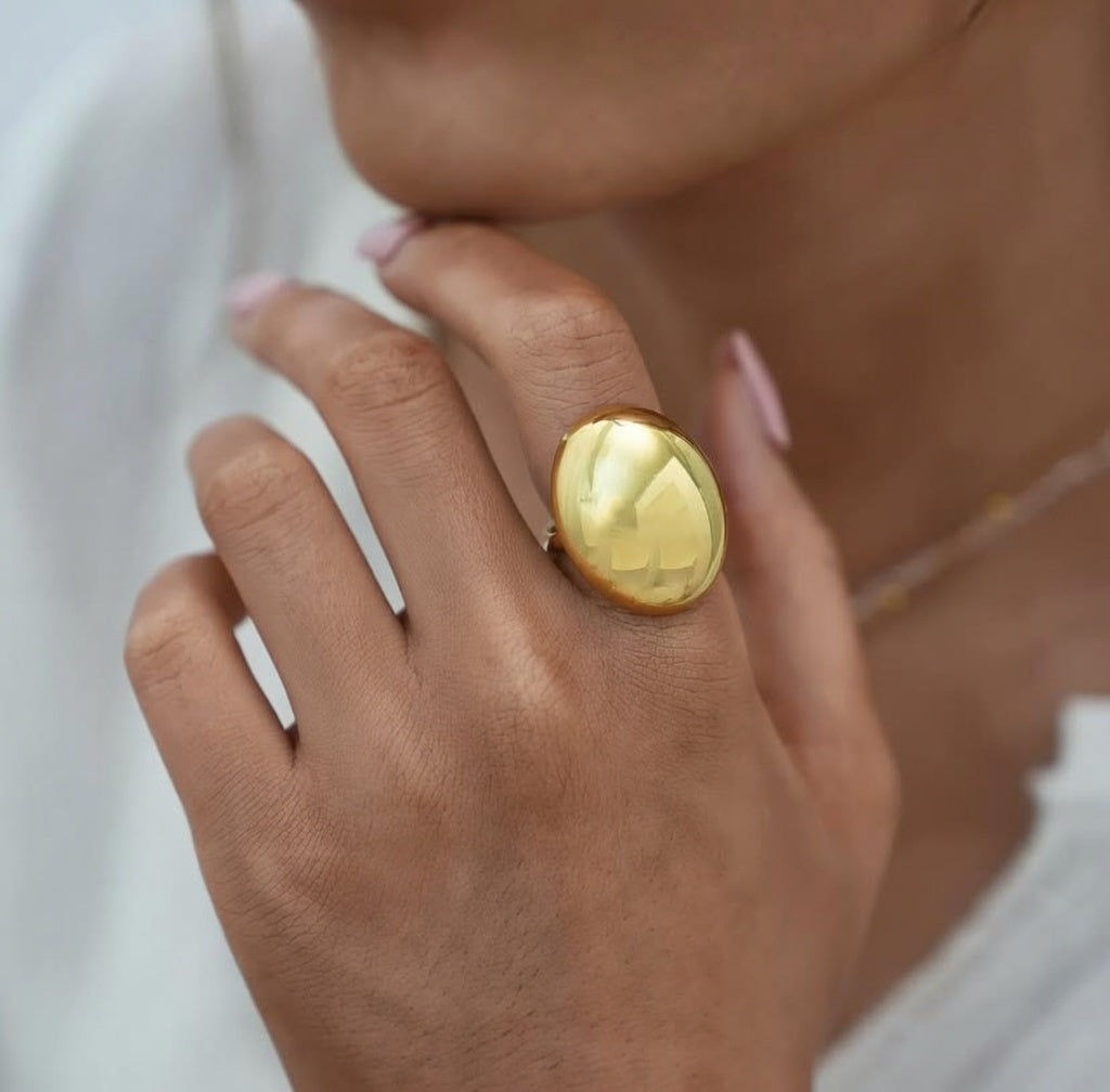 Bague ronde en acier inoxydable