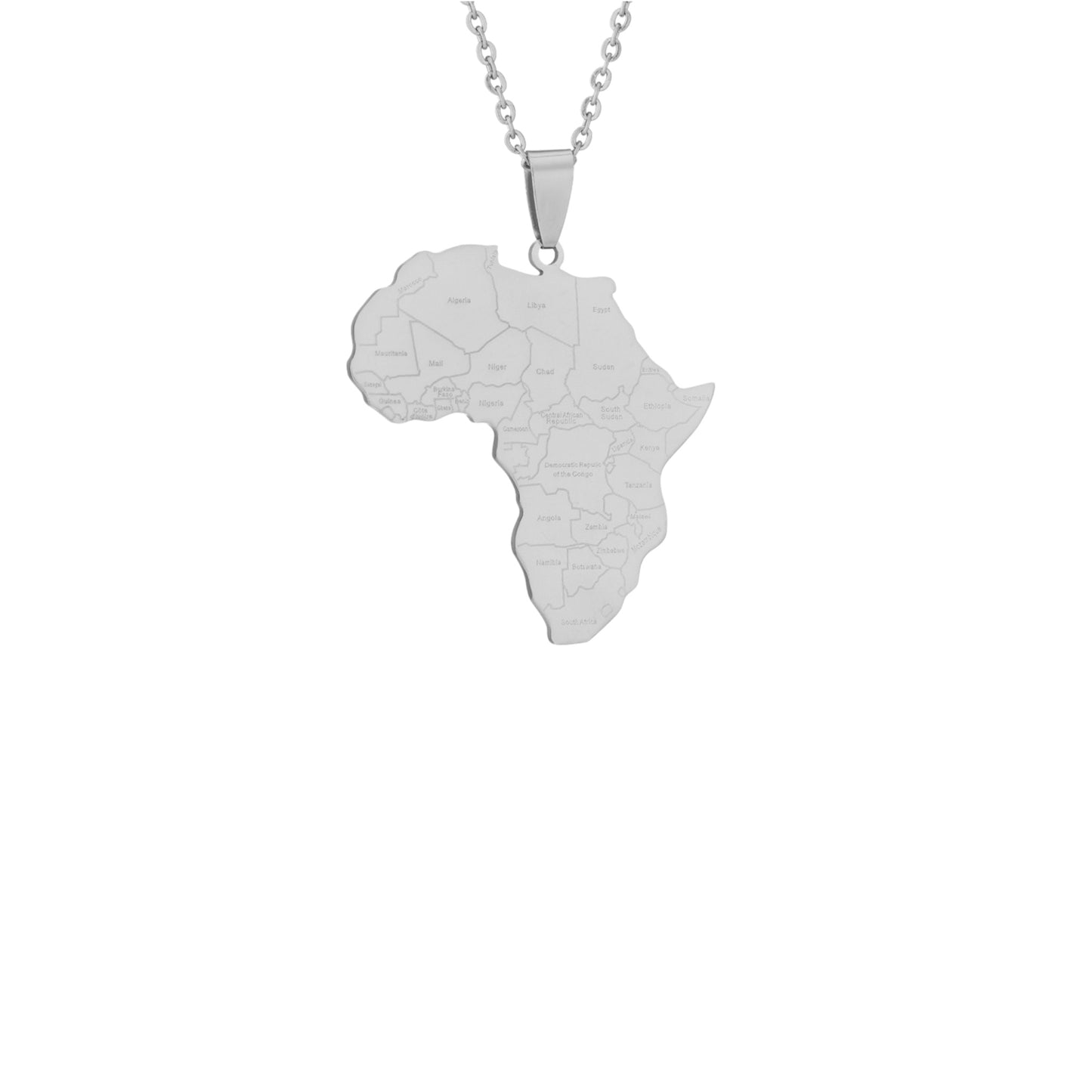Carte Afrique Gravée