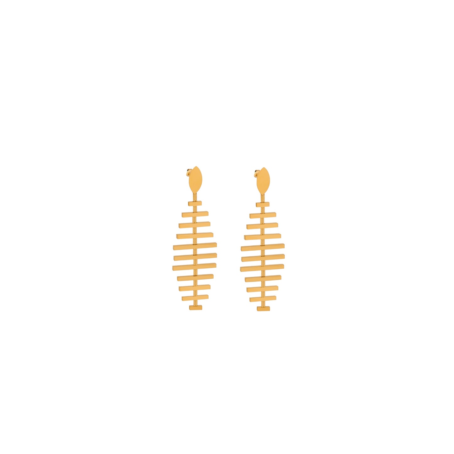 Boucle d'oreille en acier inoxydable