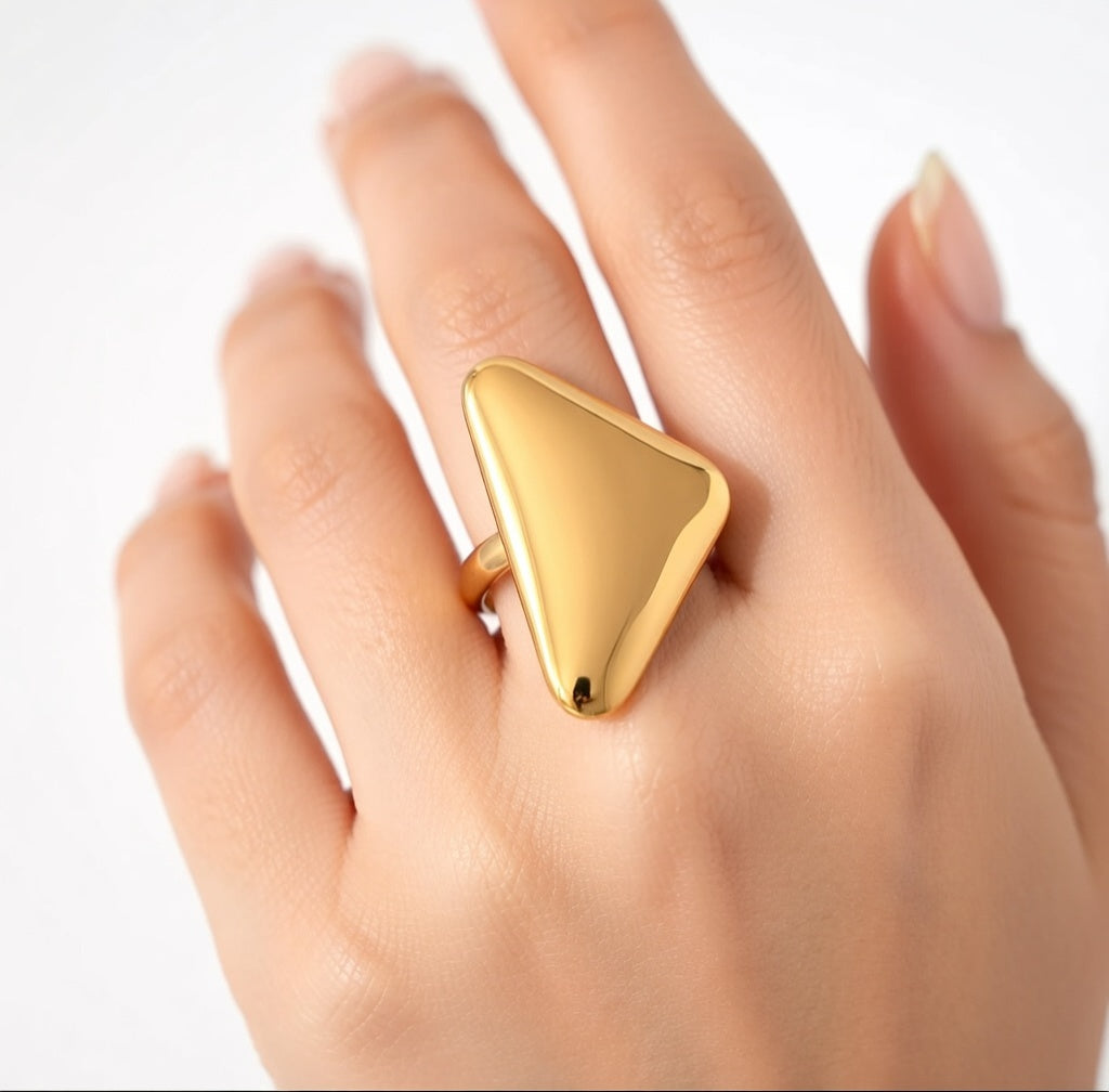 Bague triangulaire en acier inoxydable
