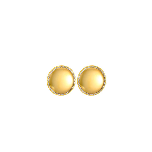Boucle d'oreille en acier inoxydable