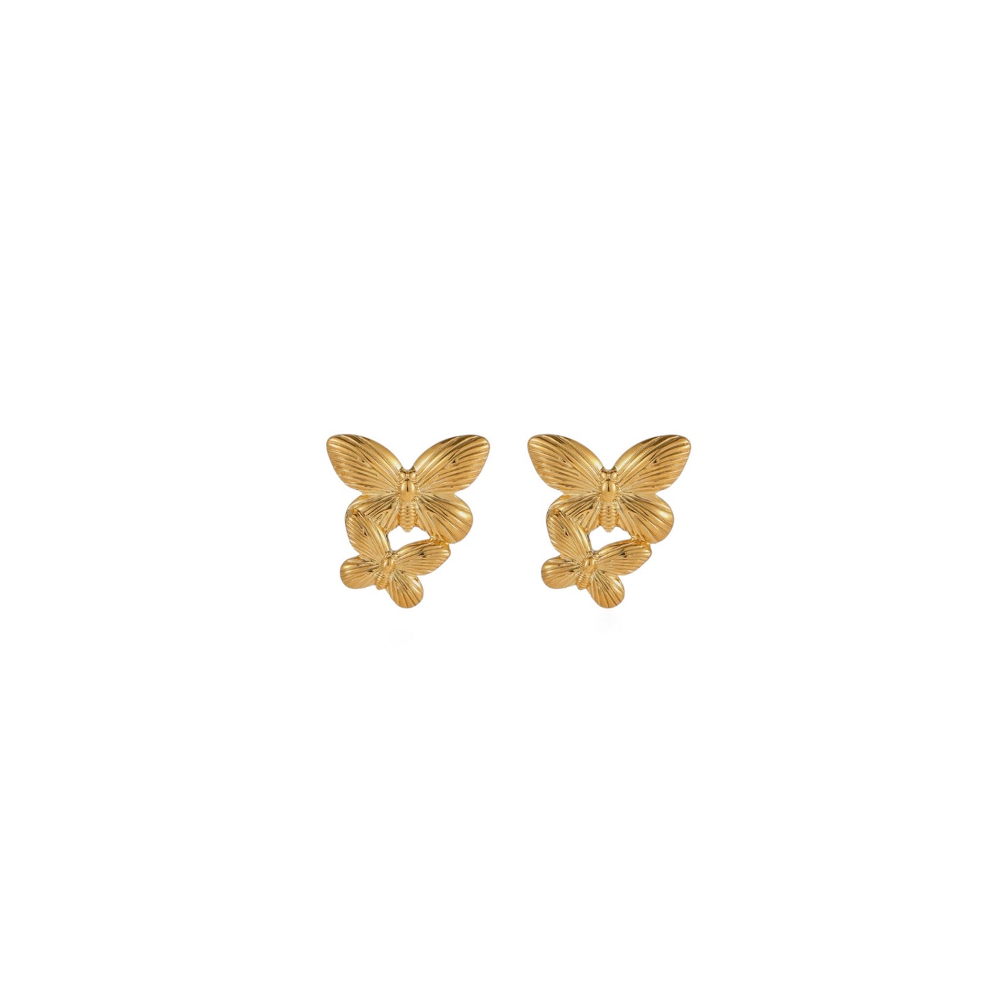Boucle d'oreille en acier inoxydable