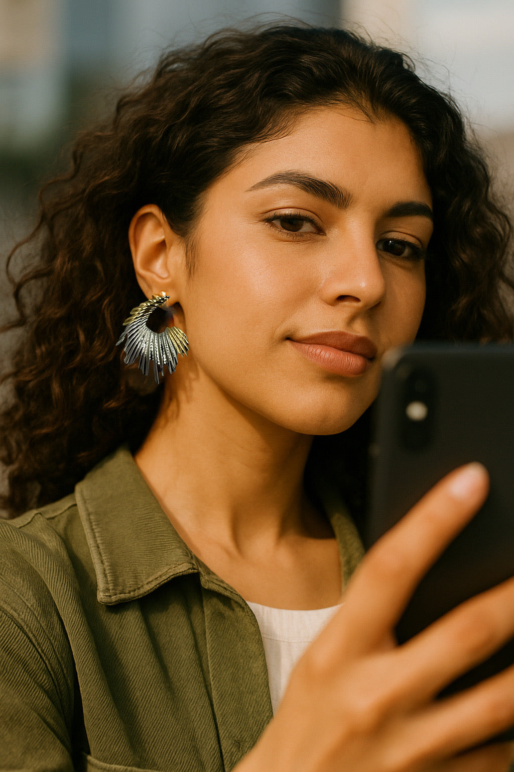 Boucles d’oreilles plumes fantaisie