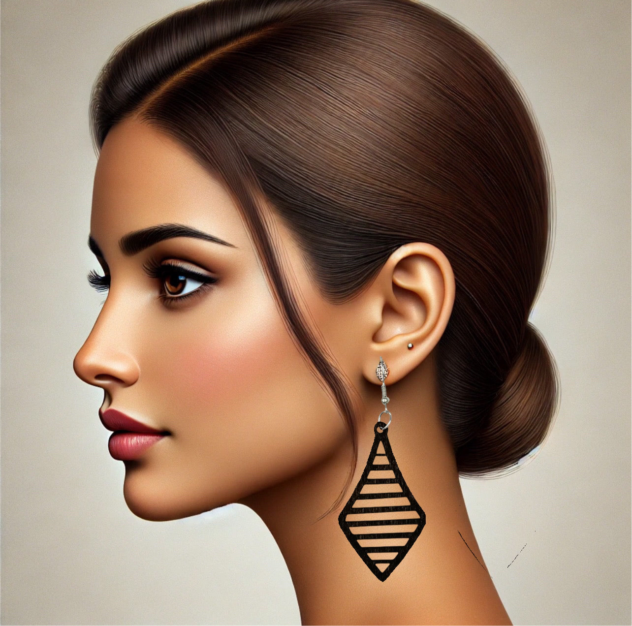 Boucle d'oreilles bois promo sur toute la collection 3 paires 10€ "faites votre choix"