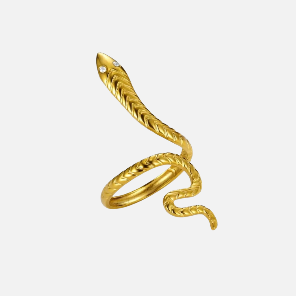 Bague serpent en acier inoxydable