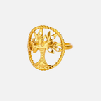 Bague arbre de vie en acier inoxydable