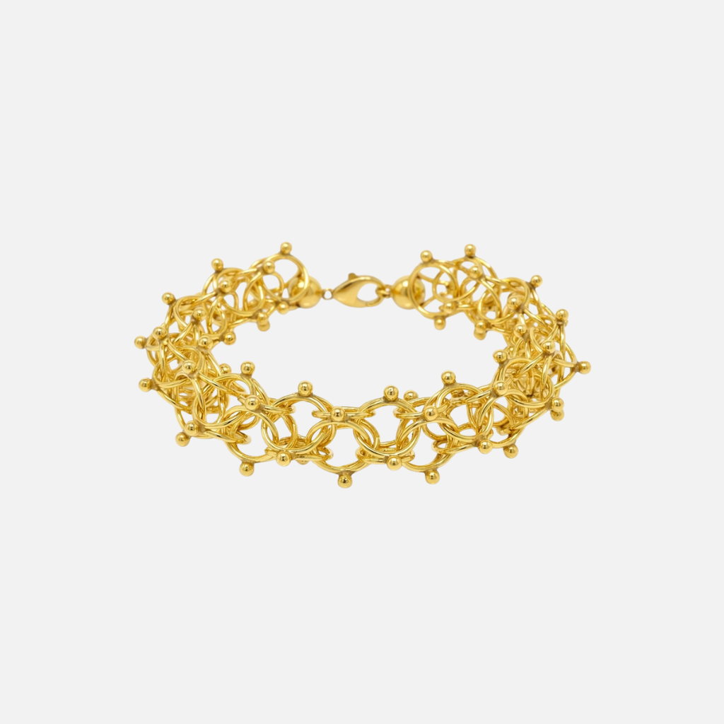 Bracelet cyclone en acier inoxydable 316L