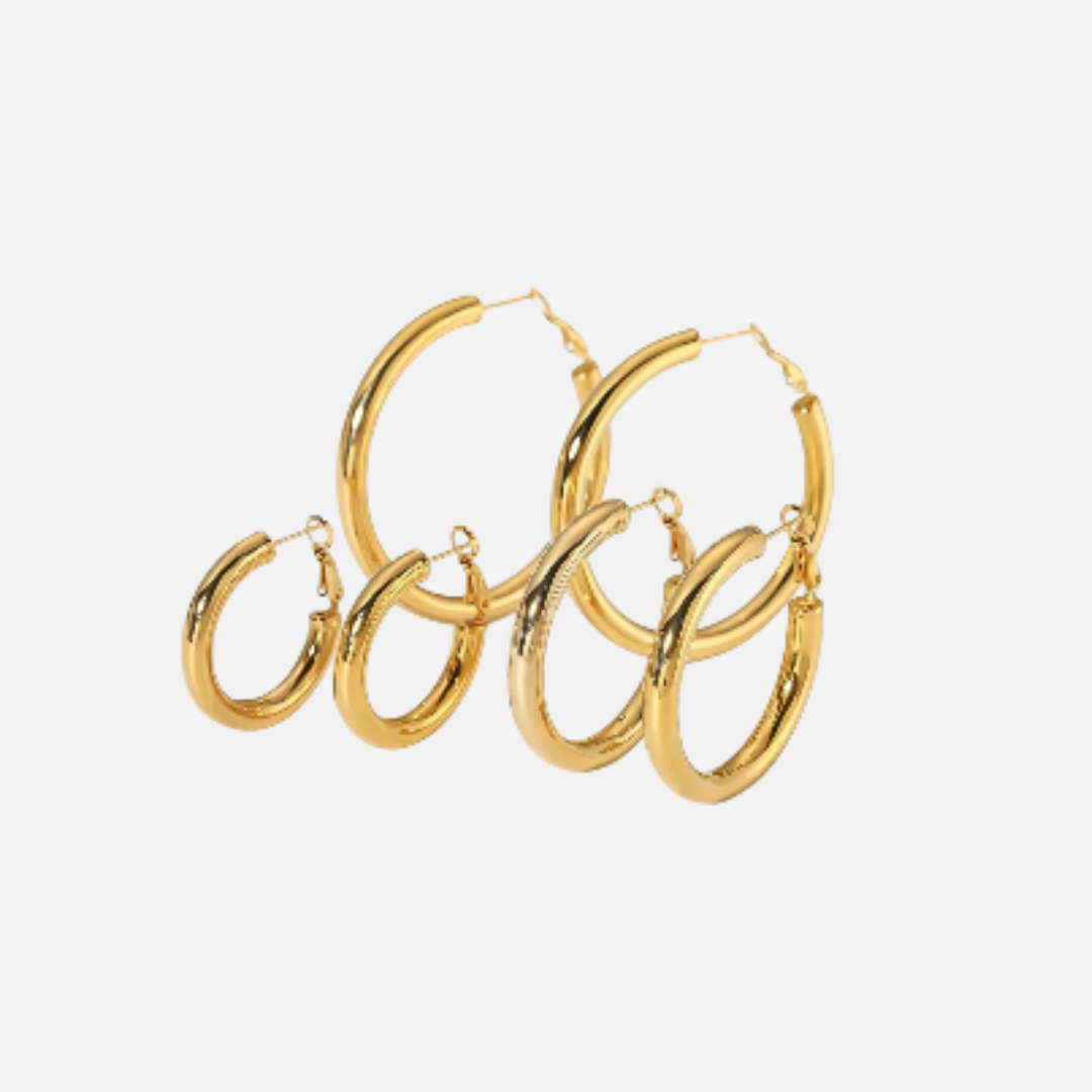 Boucles d'oreilles Créole en acier inoxydable