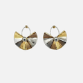 Boucles d’oreilles éventail fantaisie