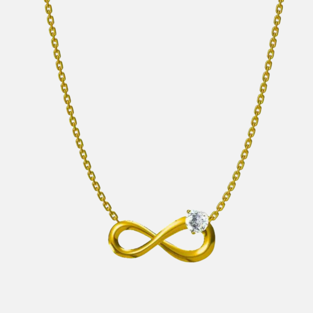 Collier infini en acier inoxydable