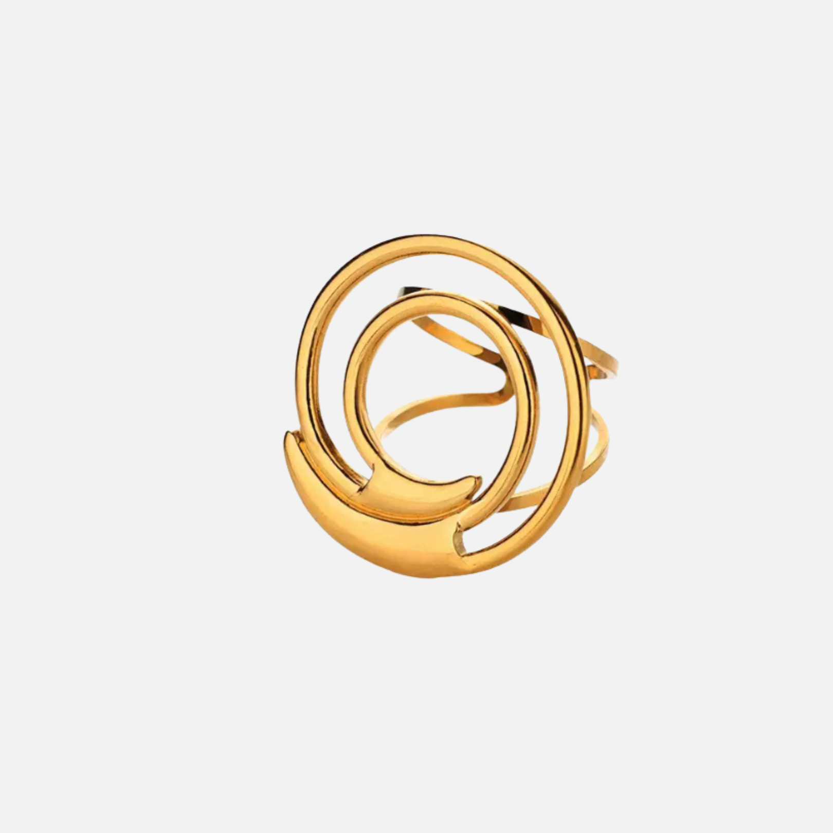 Bague spirale en acier inoxydable