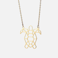 Collier tortue en acier inoxydable