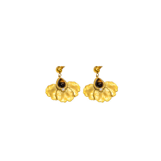 Boucle d'oreille en acier inoxydable