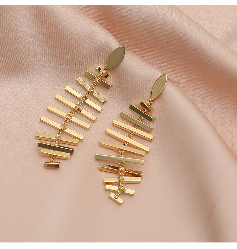 Boucle d'oreille en acier inoxydable