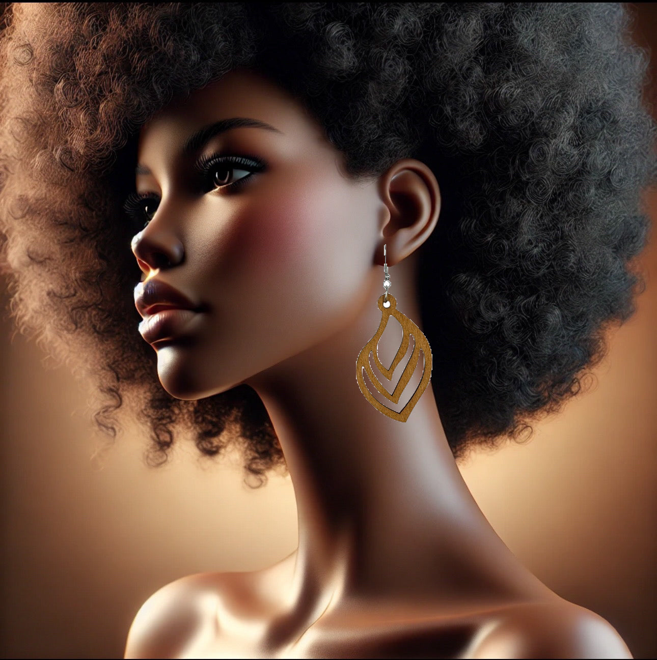 Boucle d'oreilles bois promo sur toute la collection 3 paires 10€ "faites votre choix"