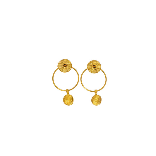 Boucle d'oreille en acier inoxydable