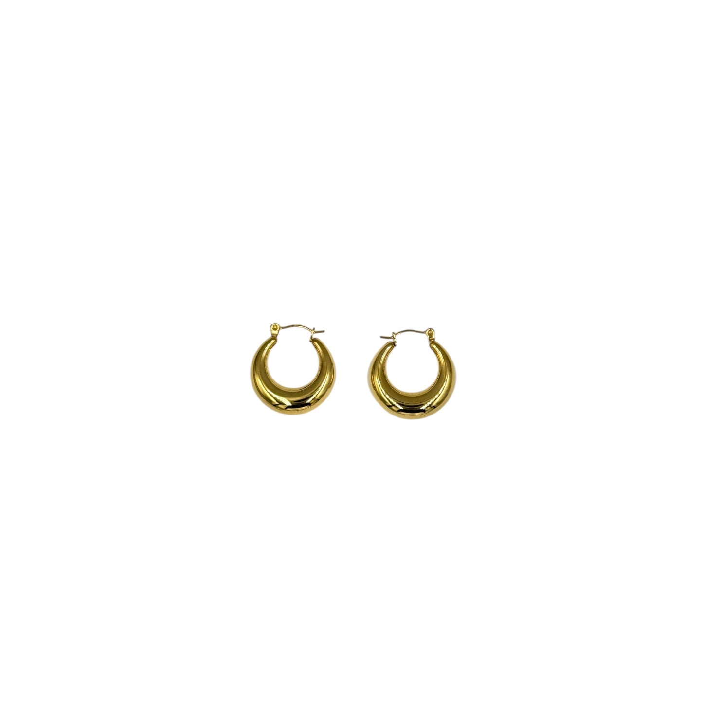 Boucle d'oreille en acier inoxydable