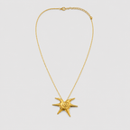 Collier étoile de mer en acier inoxydable
