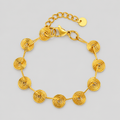 Bracelet spirales en acier inoxydable