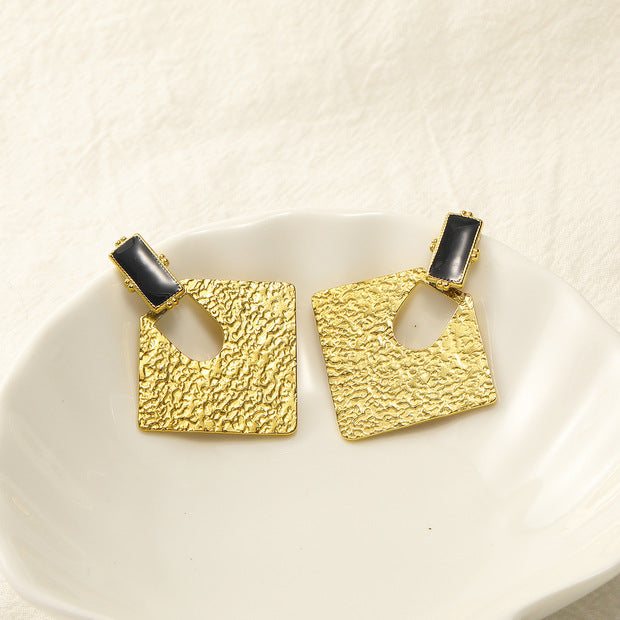Boucle d'oreille en acier inoxydable