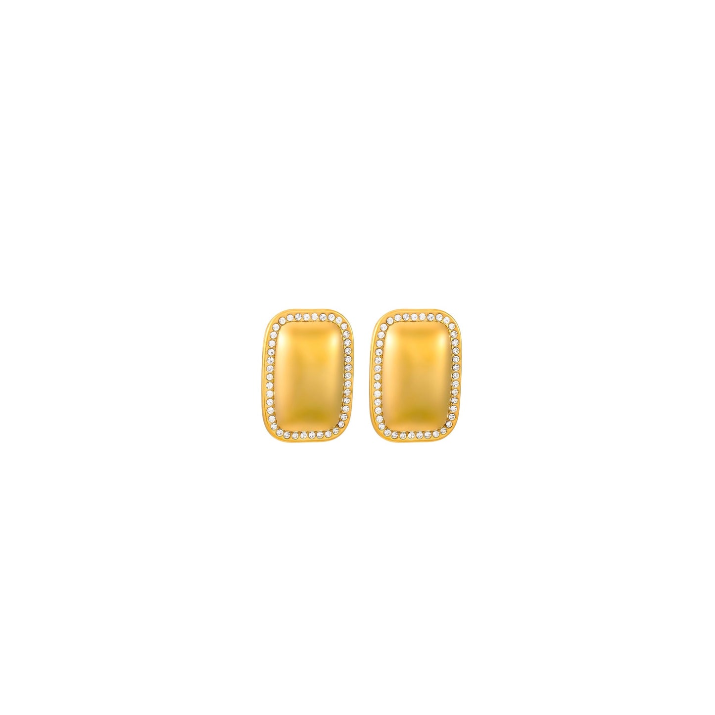Boucle d'oreille en acier inoxydable