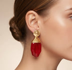 Boucles d’oreilles fantaisie pendantes - 4 coloris