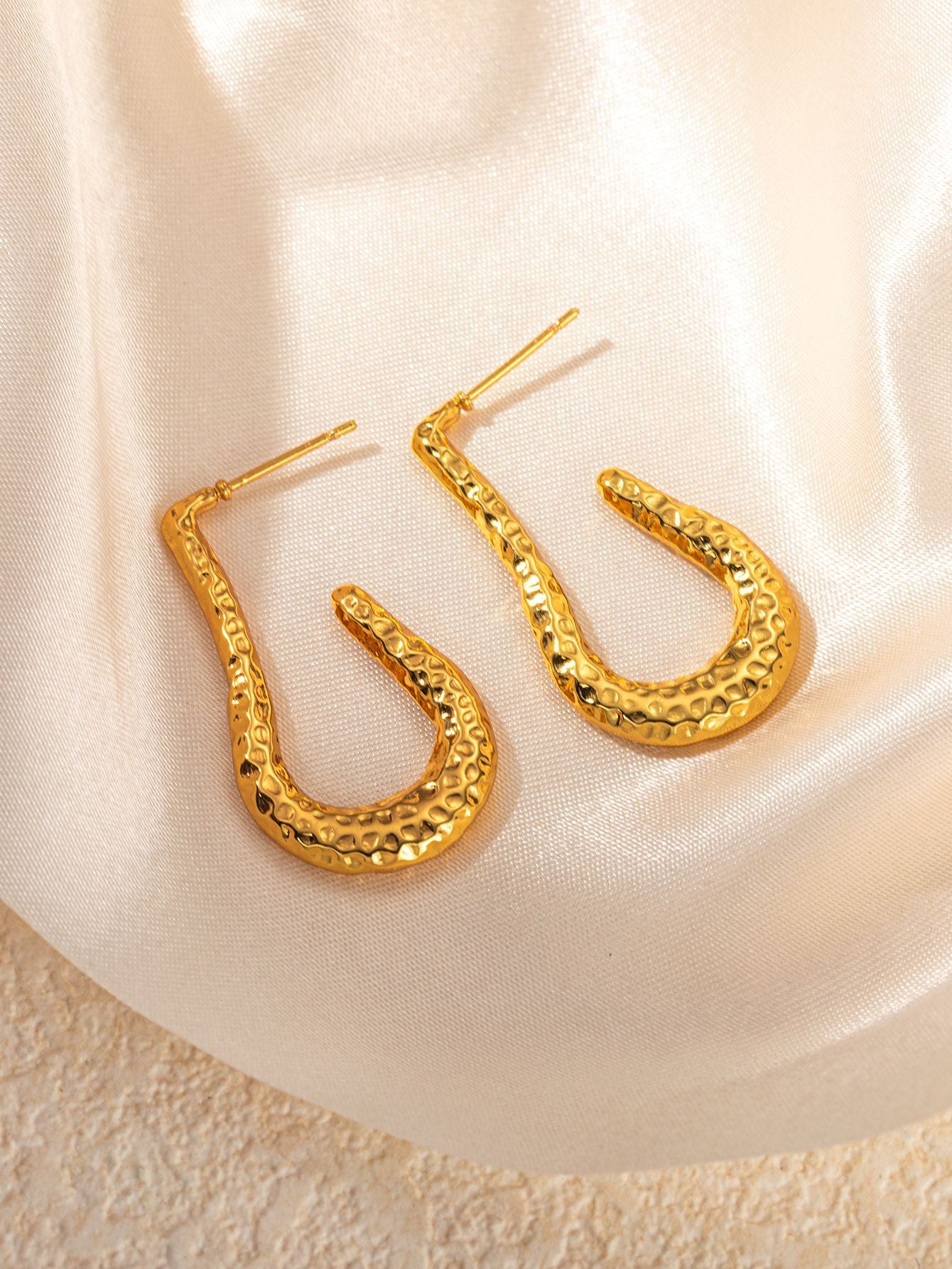 Boucle d'oreille en acier inoxydable
