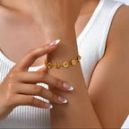 Bracelet spirales en acier inoxydable