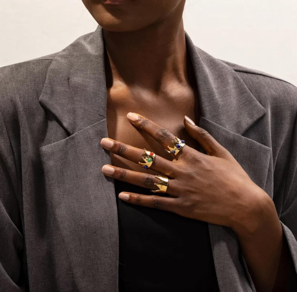 Bague couronne en acier inoxydable